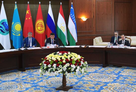 Russian Prime Minister Dmitry Medvedev's official visit to Kyrgyzstan