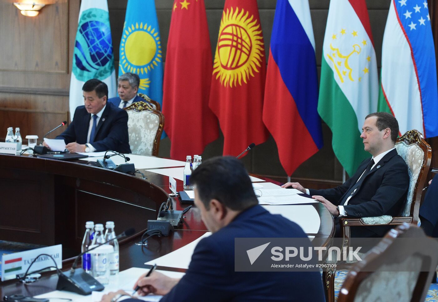 Russian Prime Minister Dmitry Medvedev's official visit to Kyrgyzstan