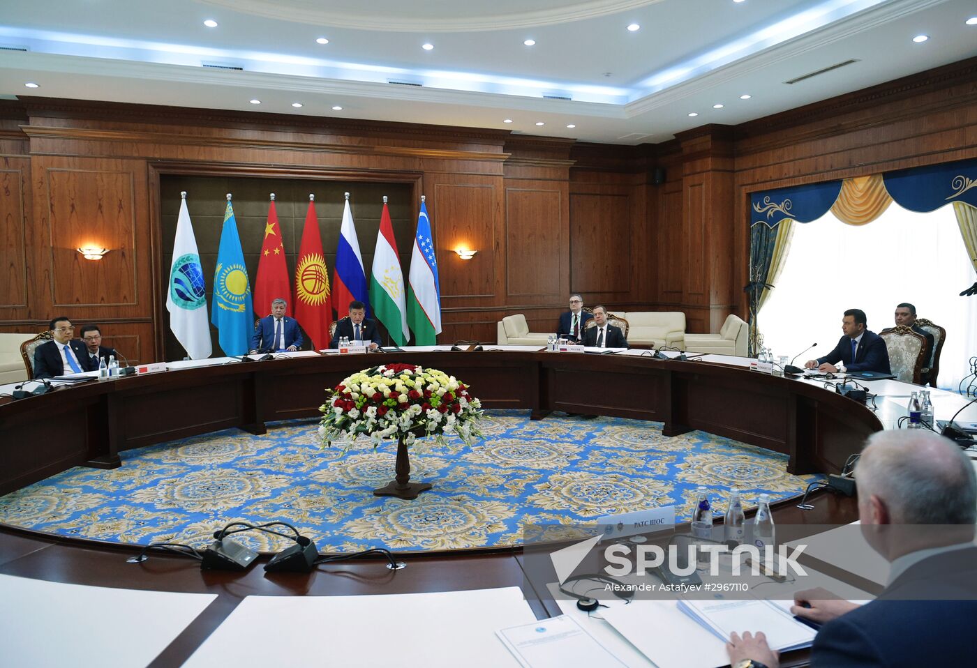 Russian Prime Minister Dmitry Medvedev's official visit to Kyrgyzstan