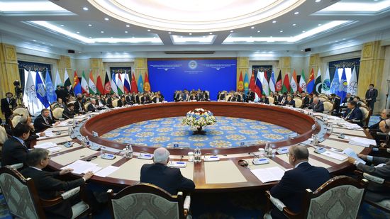 Russian Prime Minister Dmitry Medvedev's official visit to Kyrgyzstan