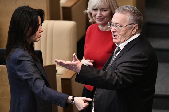 State Duma plenary meeting