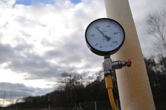 Gas extraction at Kolodnitskoye gas field in Lviv Region