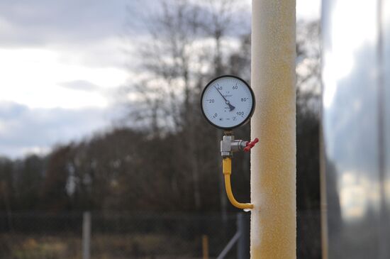 Gas extraction at Kolodnitskoye gas field in Lviv Region