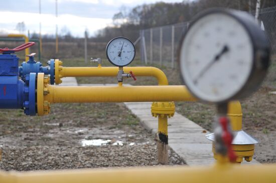 Gas extraction at Kolodnitskoye gas field in Lviv region