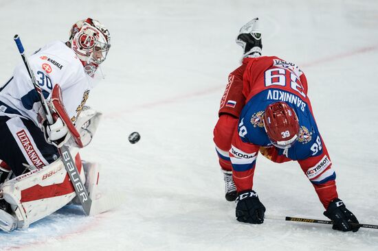 Karjala Ice Hockey Tournament 2016. Russia vs. Finland