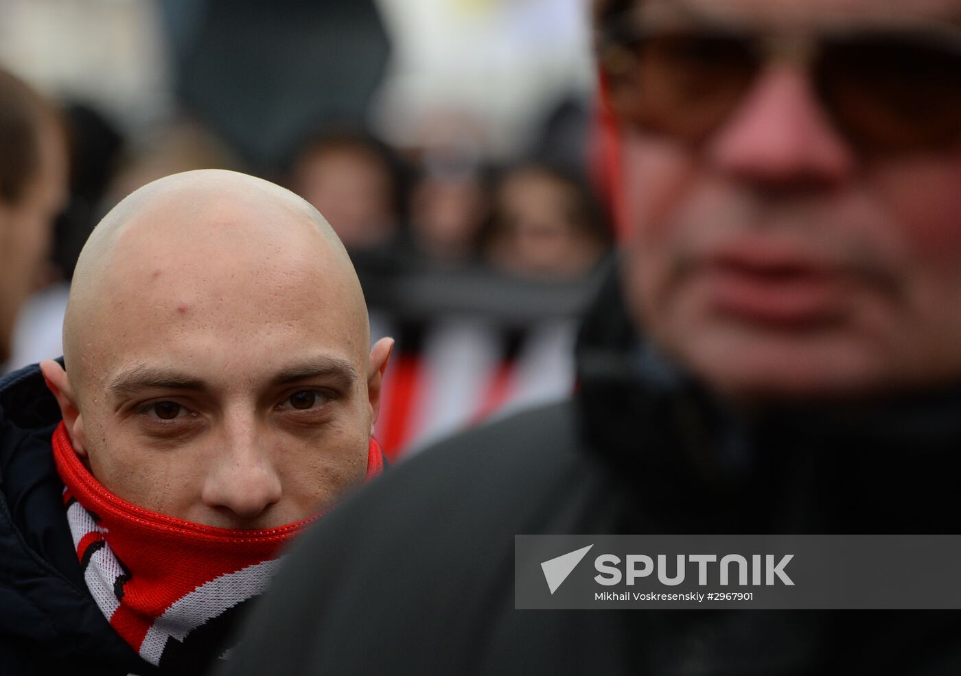 Russian March in Moscow