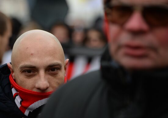 Russian March in Moscow