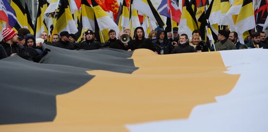 Russian March in Moscow