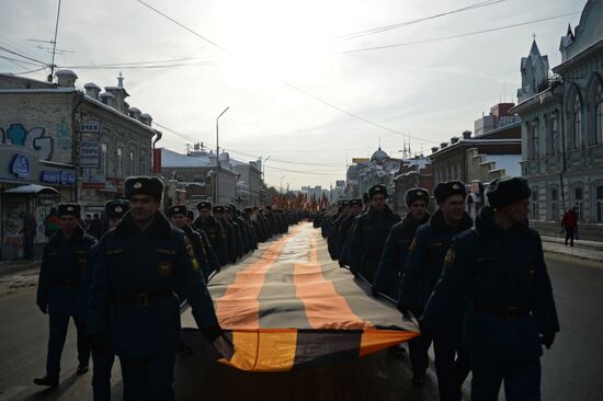 Feast day of Our Lady of Kazan in Russian cities