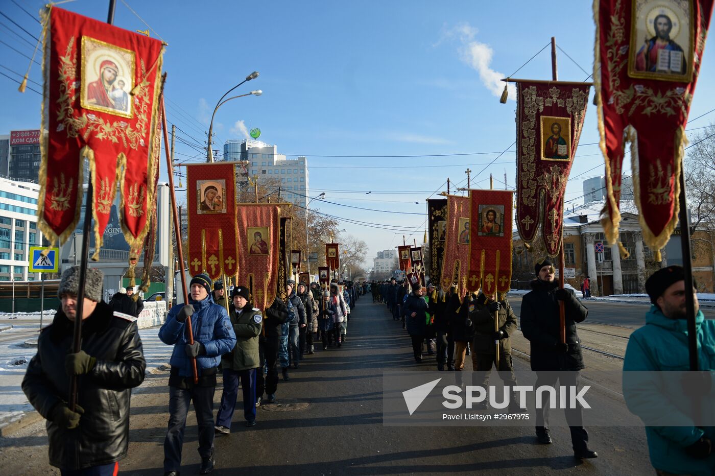 Feast day of Our Lady of Kazan in Russian cities
