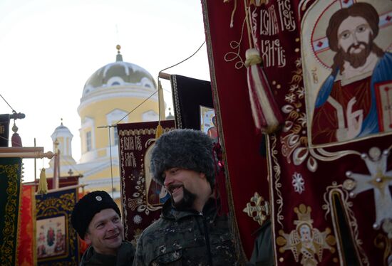 Feast day of Our Lady of Kazan in Russian cities