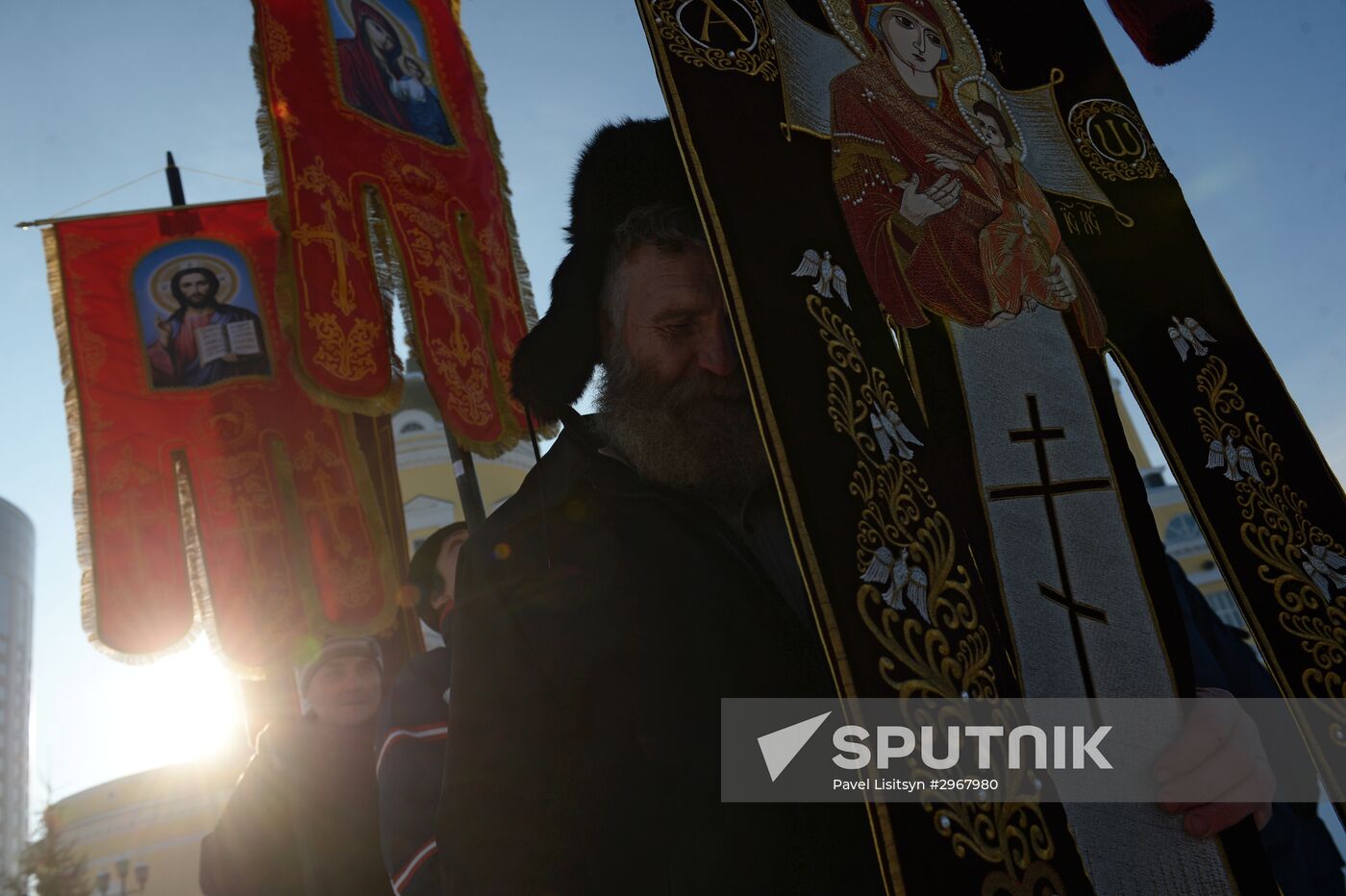 Feast day of Our Lady of Kazan in Russian cities