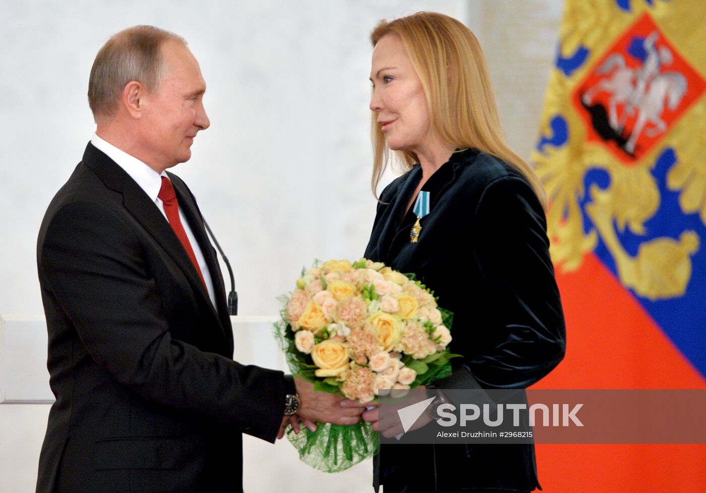 Russian President Vladimir Putin hands out state awards to foreign citizens in honor of Unity Day