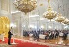 Russian President Vladimir Putin hands out state awards to foreign citizens in honor of Unity Day