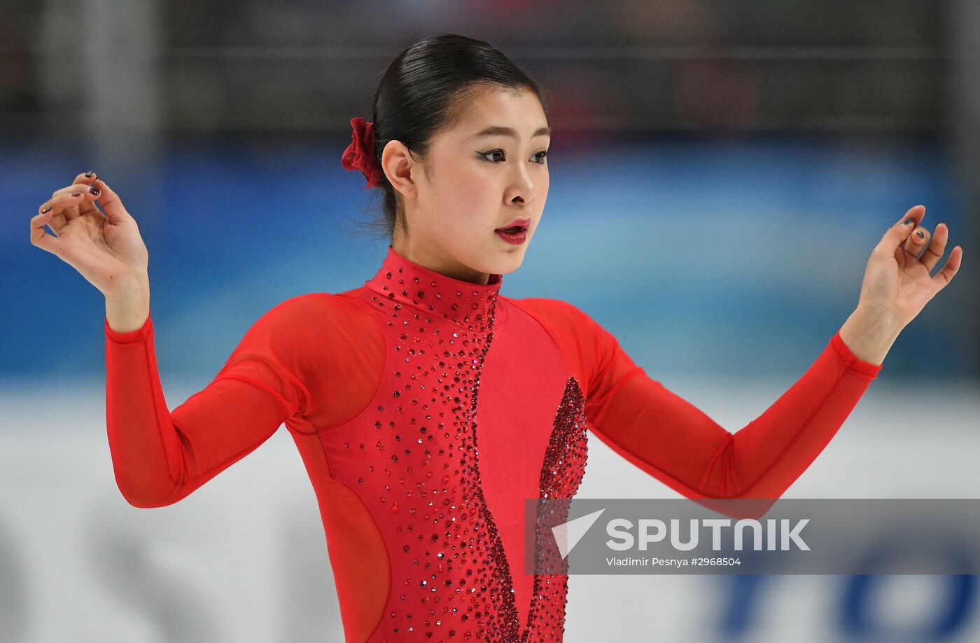 Grand Prix of Figure Skating. Stage 3. Women. Short program