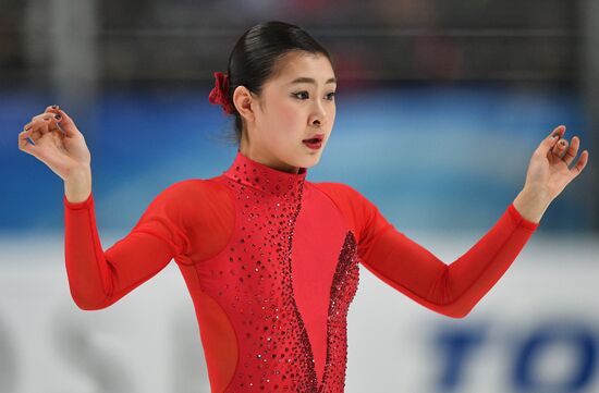 Grand Prix of Figure Skating. Stage 3. Women. Short program