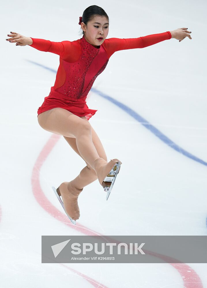 Grand Prix of Figure Skating. Stage 3. Women. Short program