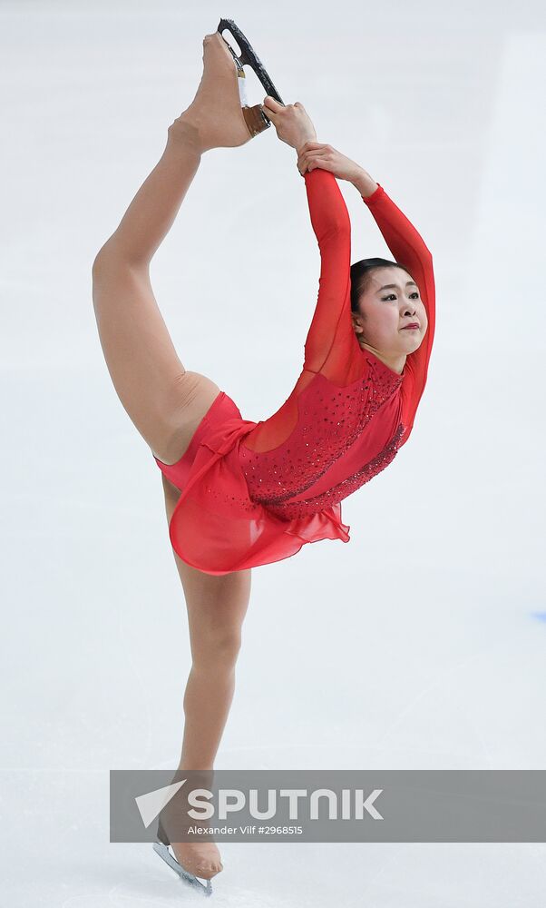 Grand Prix of Figure Skating. Stage 3. Women. Short program