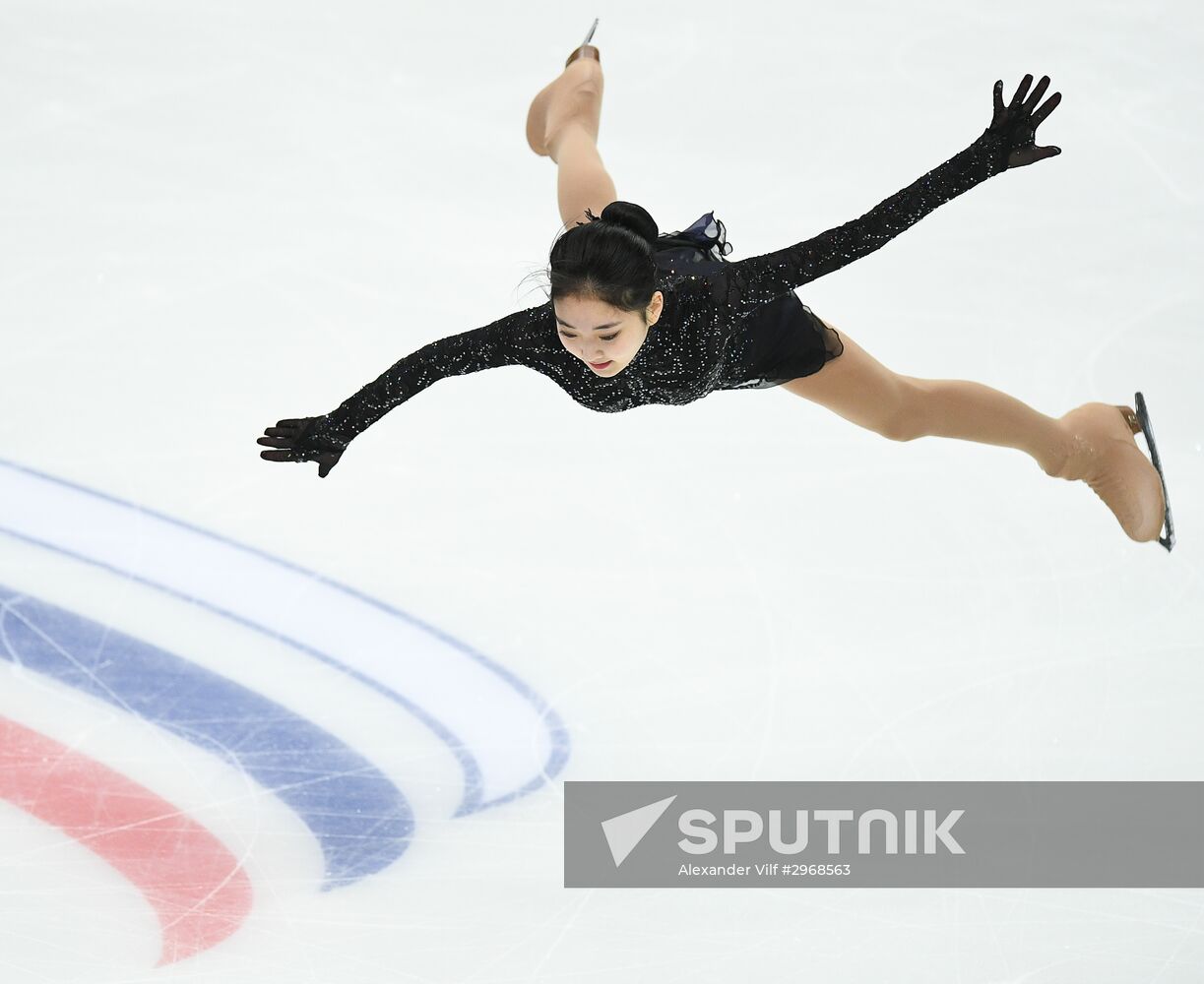 Grand Prix of Figure Skating. Stage 3. Women. Short program