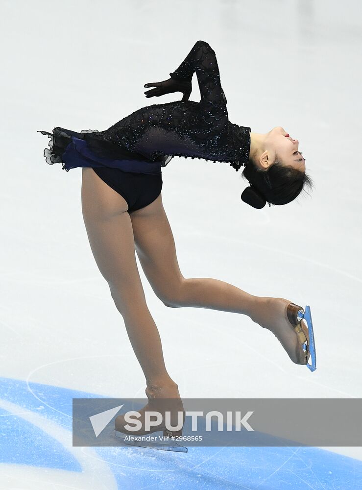 Grand Prix of Figure Skating. Stage 3. Women. Short program