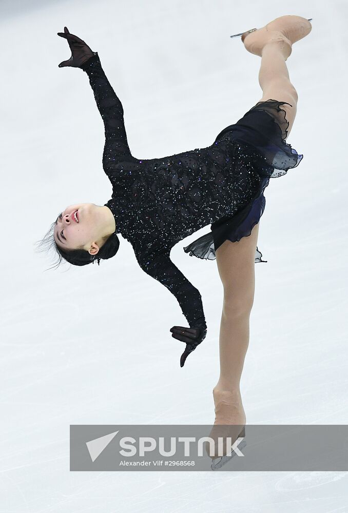 Grand Prix of Figure Skating. Stage 3. Women. Short program