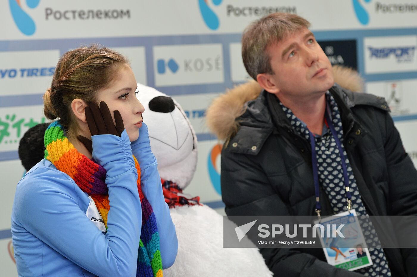 Grand Prix of Figure Skating. Stage 3. Women. Short program