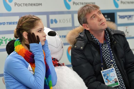 Grand Prix of Figure Skating. Stage 3. Women. Short program