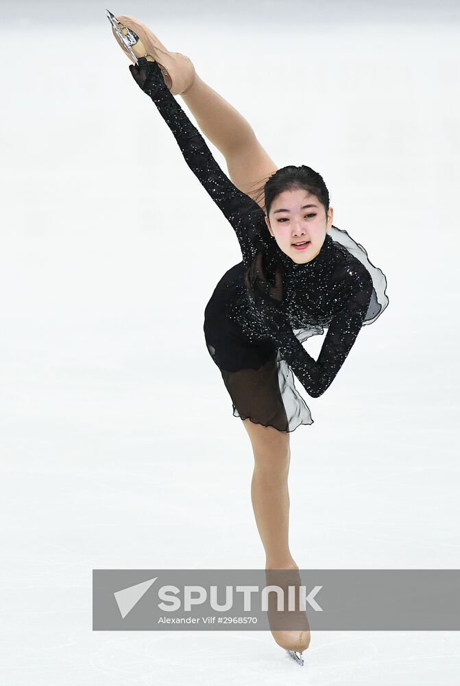 Grand Prix of Figure Skating. Stage 3. Women. Short program