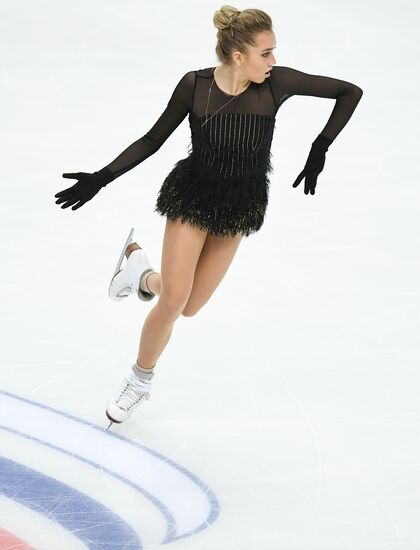 Grand Prix of Figure Skating. Stage 3. Women. Short program