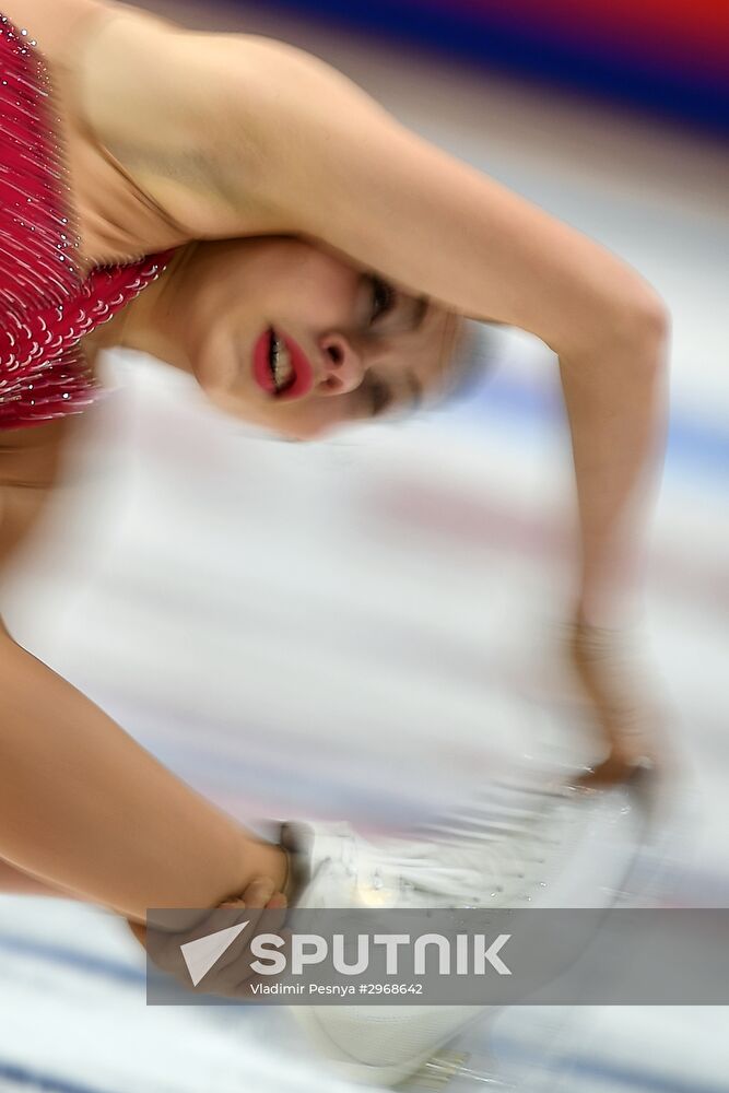 Grand Prix of Figure Skating. Stage 3. Women. Short program