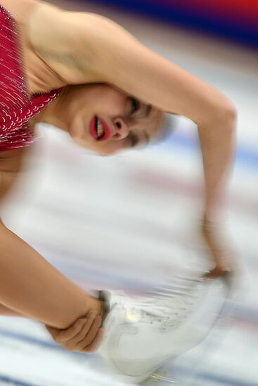 Grand Prix of Figure Skating. Stage 3. Women. Short program