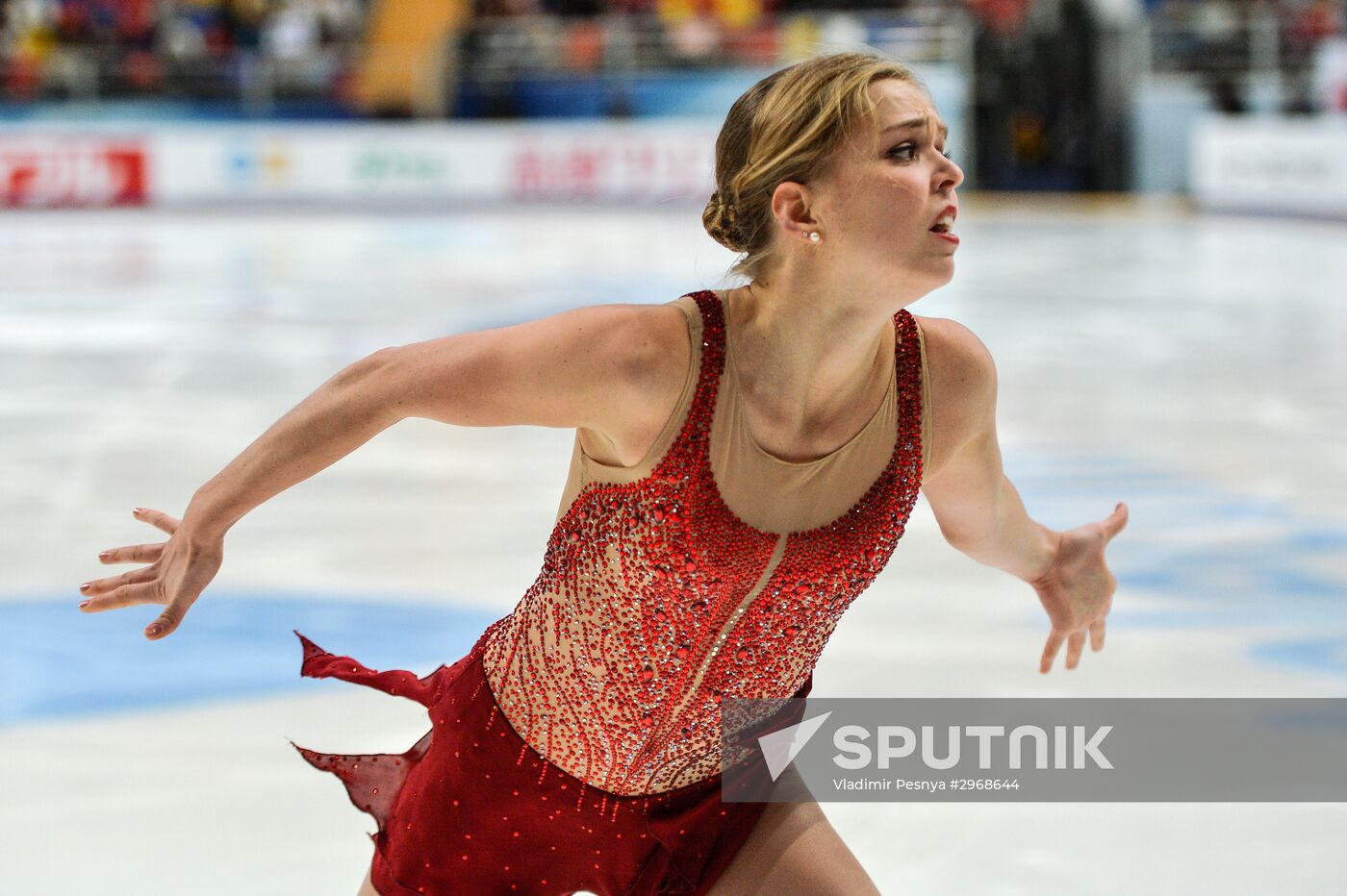 Grand Prix of Figure Skating. Stage 3. Women. Short program