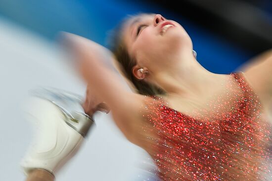 Grand Prix of Figure Skating. Stage 3. Women. Short program