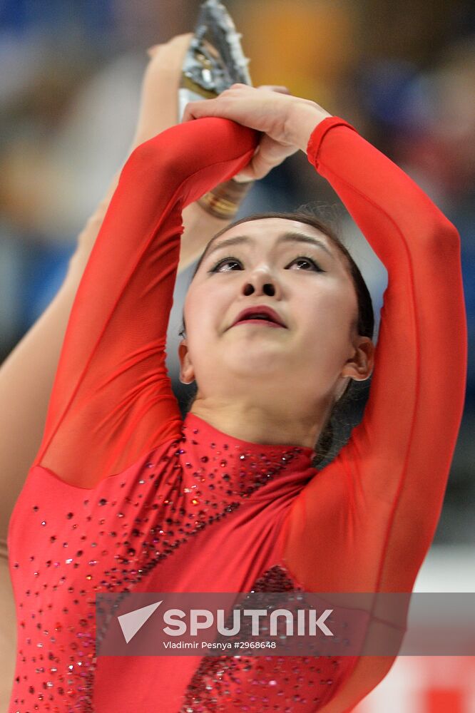 Grand Prix of Figure Skating. Stage 3. Women. Short program