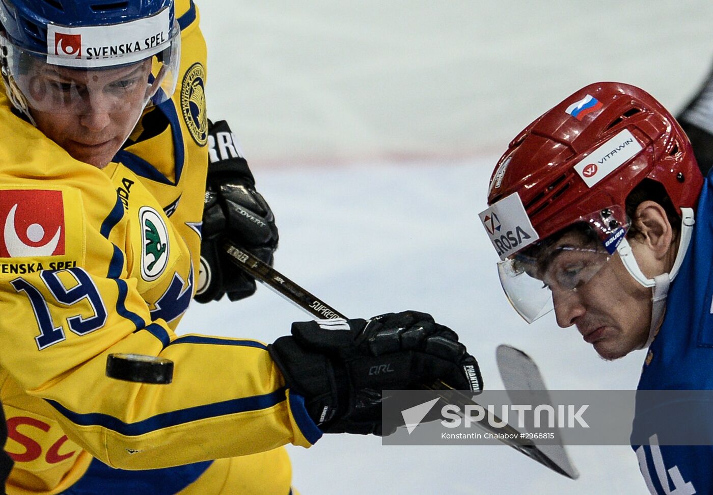 Karjala Ice Hockey Tournament 2016. Sweden vs. Russia