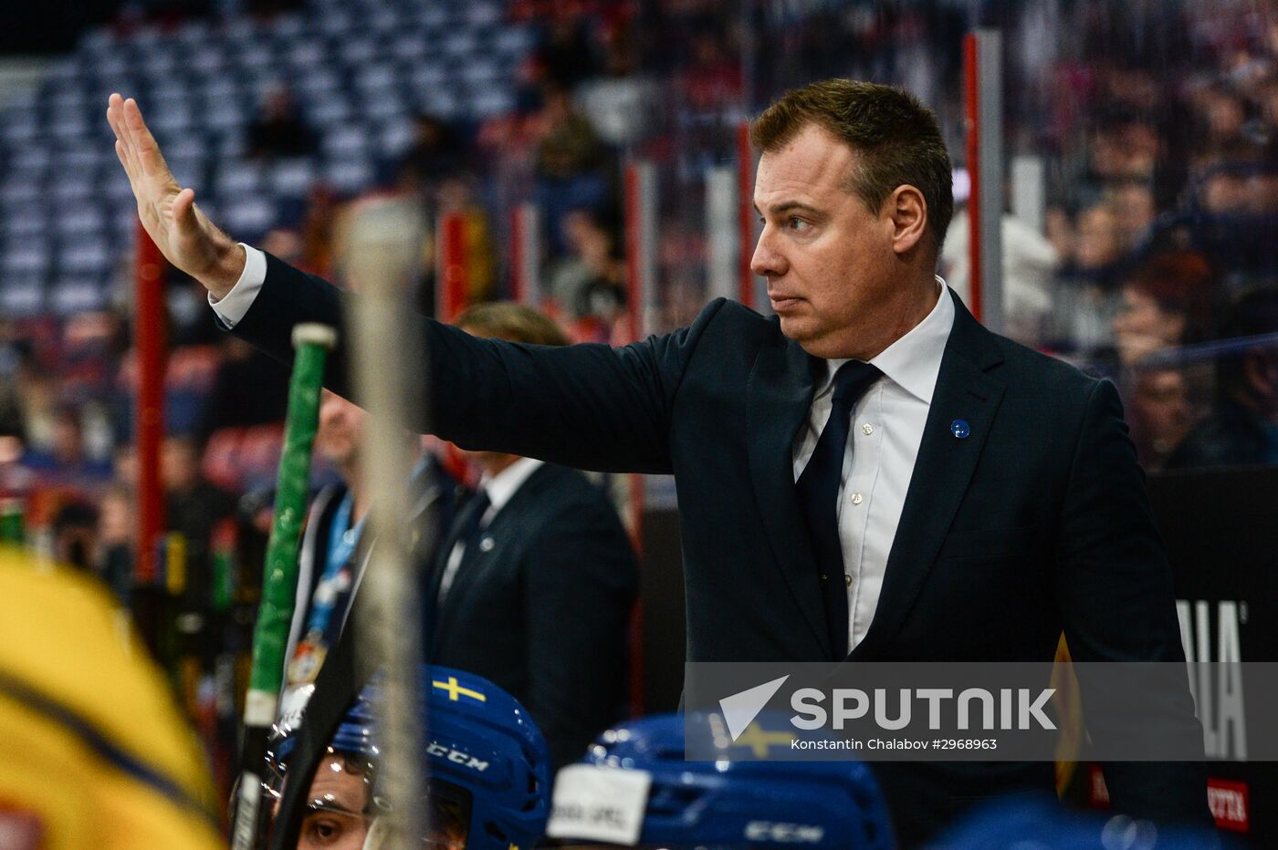 Karjala Ice Hockey Tournament 2016. Sweden vs. Russia