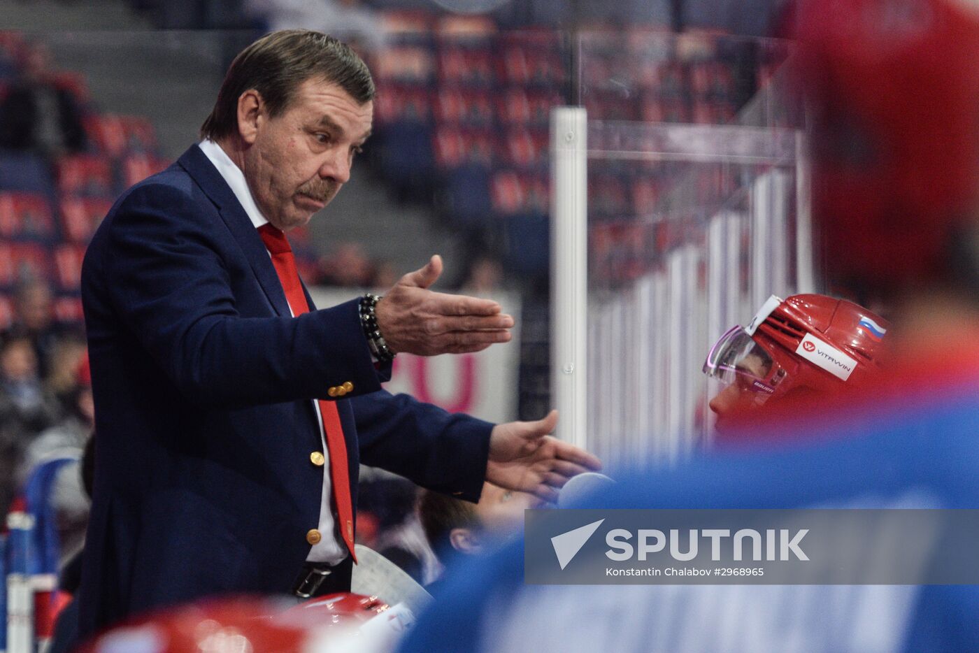 Karjala Ice Hockey Tournament 2016. Sweden vs. Russia