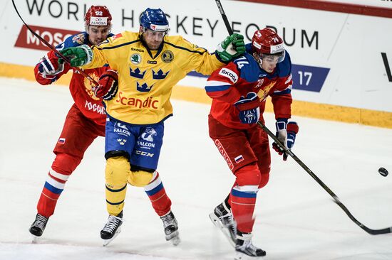 Karjala Ice Hockey Tournament 2016. Sweden vs. Russia