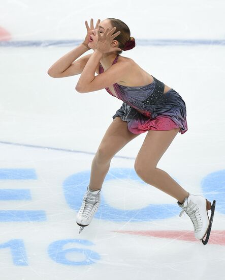 Grand Prix of Figure Skating. Stage 3. Women's free skating