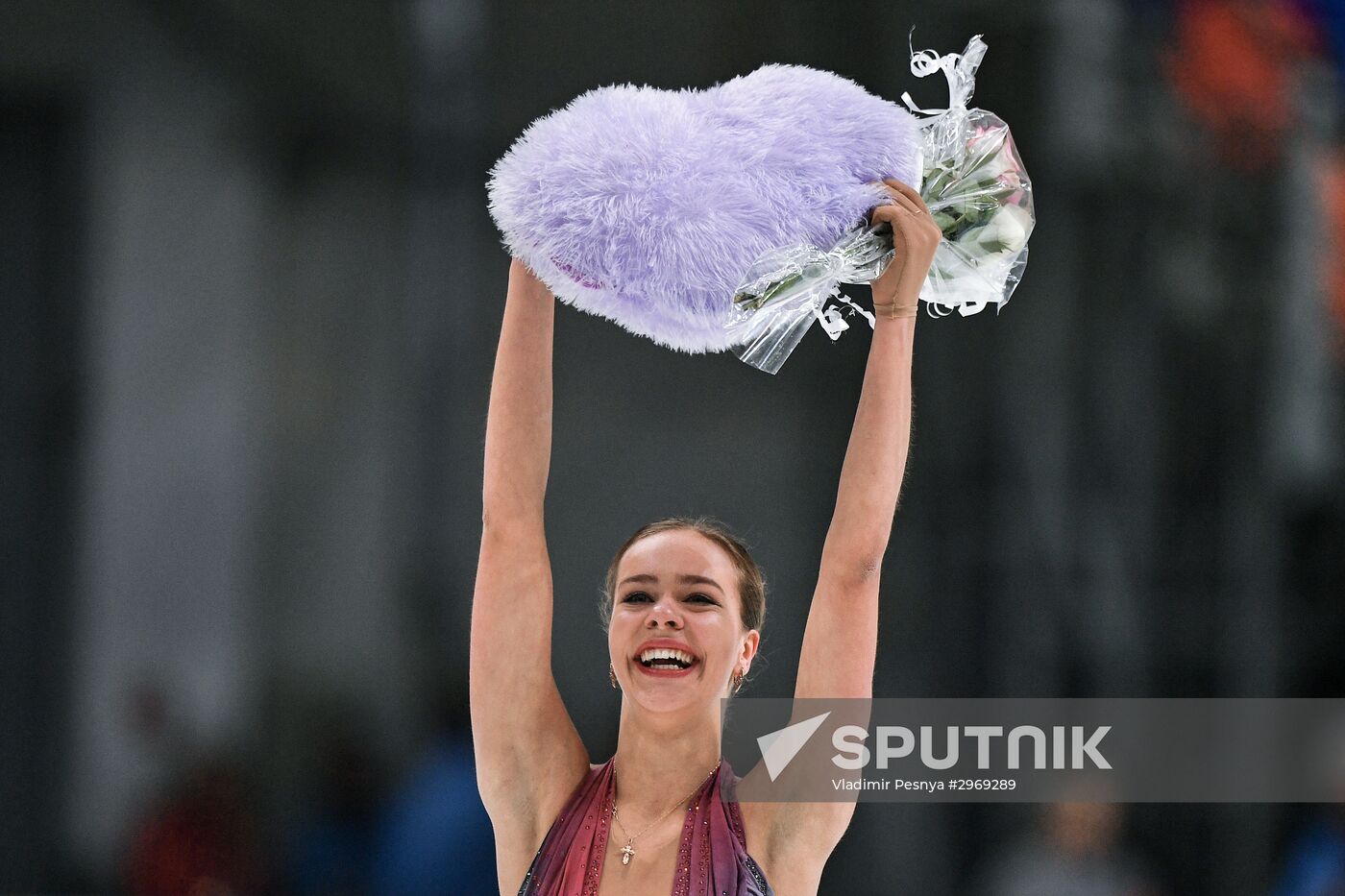 Grand Prix of Figure Skating. Stage 3. Women's free skating