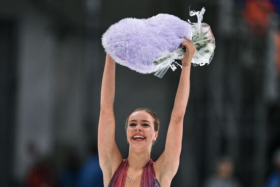 Grand Prix of Figure Skating. Stage 3. Women's free skating