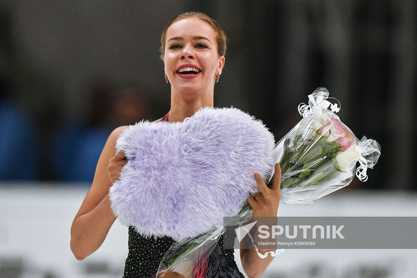 Grand Prix of Figure Skating. Stage 3. Women's free skating