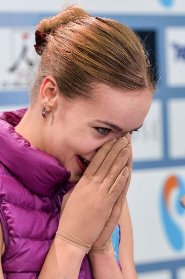 Grand Prix of Figure Skating. Stage 3. Women's free skating