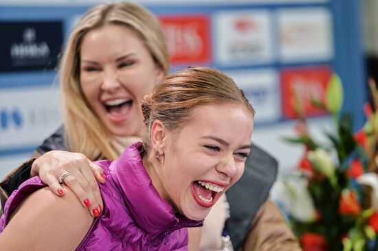 Grand Prix of Figure Skating. Stage 3. Women's free skating