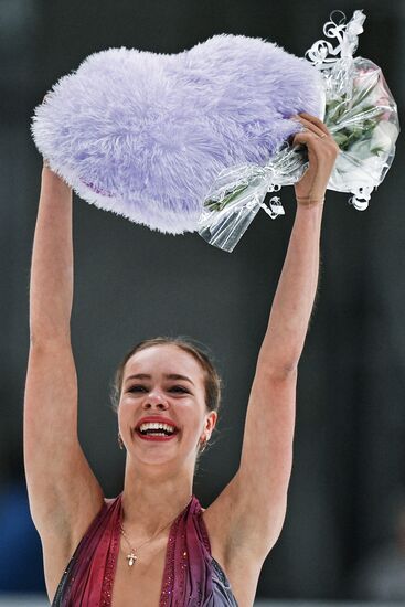 Grand Prix of Figure Skating. Stage 3. Women's free skating