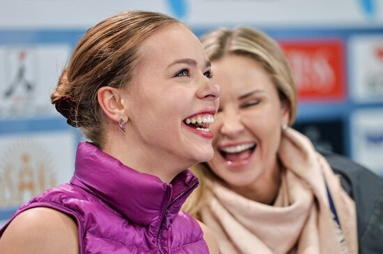 Grand Prix of Figure Skating. Stage 3. Women's free skating