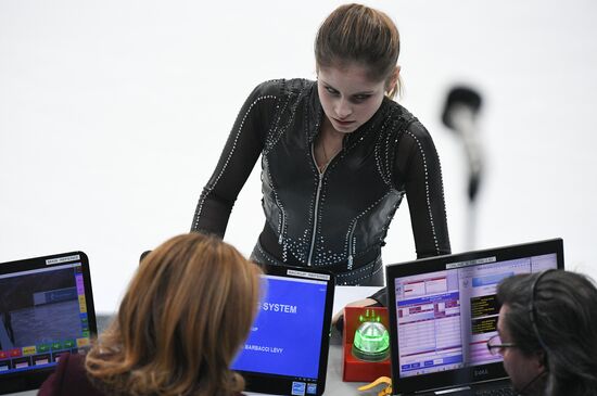 Grand Prix of Figure Skating. Stage 3. Women's free skating