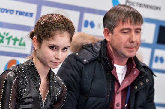 Grand Prix of Figure Skating. Stage 3. Women's free skating