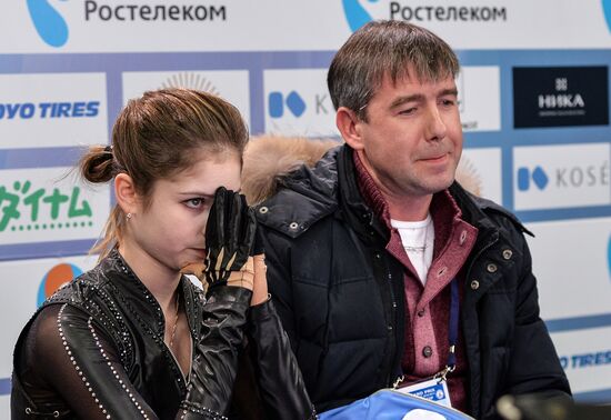 Grand Prix of Figure Skating. Stage 3. Women's free skating