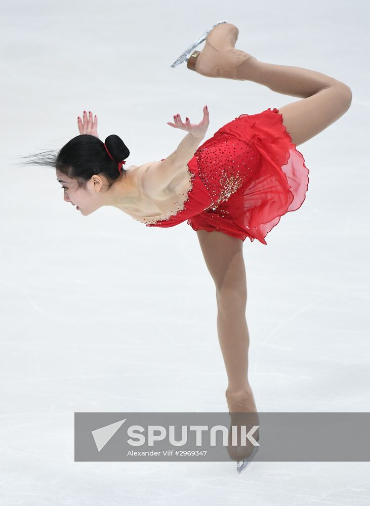 Grand Prix of Figure Skating. Stage 3. Women's free skating